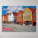 Recherche de norway travel posters Bryggen