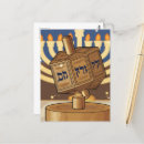 Recherche de dreidel cartes postales Menorah