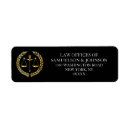 Search for scales of justice return address labels Balance