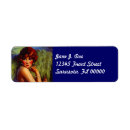 Search for fan return address labels Vintage