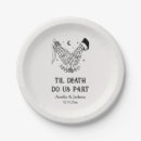 Search for gothic halloween paper plates Bride or die