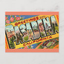 Recherche de pasadena cartes postales Salutations
