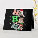 Search for english bulldog christmas cards 2026