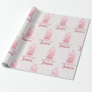 Recherche de biberon papier cadeau Rose