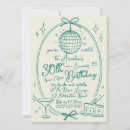 Search for illustration birthday invitations For her