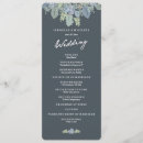 Search for pretty wedding programs Rustic