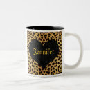 Recherche de coeur gothique tasses Noir