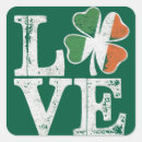 Search for green shamrock stickers Saint