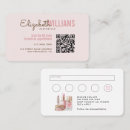 Search for hair specialist business cards Hair and makeup
