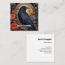 Search for raven business cards Crow