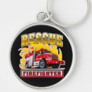Search for fire trucks keychains Firemen
