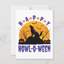Search for wolf howling moon postcards Halloween