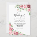 Recherche de floral border wedding invitations Élégant