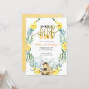 Recherche de woodland 1ans anniversaire invitations Animaux des bois