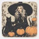Search for carved pumpkin stickers Witch