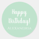 Search for pastel stickers Birthday
