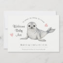 Search for nautical birth announcement cards Under the sea