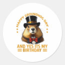 Search for happy groundhog day stickers Yes its