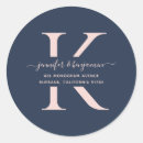 Recherche de blush monogram autocollants Monogramme