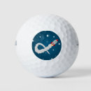 Search for rocket golf balls Space