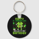 Search for st patricks birthday keychains Leprechaun