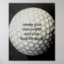 Search for golf sayings posters Quote