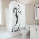 Search for octopus shower curtains Black