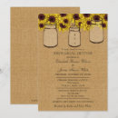 Recherche de mason jar rehearsal dinner invitations Tournesol