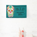 Search for day of the dead party decor Sugar skulls