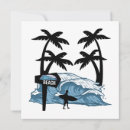 Recherche de surfeurs vœux cartes Palmiers