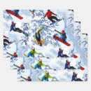Search for snowboard wrapping paper Skiing