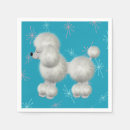 Recherche de caniches serviettes Rétro