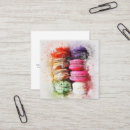 Recherche de macarons français cartes visite Pour tous