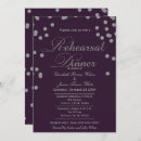 Search for confetti rehearsal dinner invitations Elegant