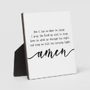 Search for christian prayer plaques Bible verse