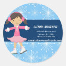 Search for ice skating for girls stickers Snowflakes