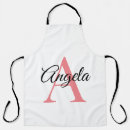 Search for monogram for her aprons Anniversary