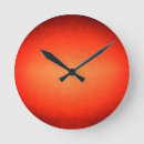 Search for orange clocks Unique