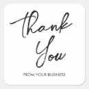 Search for square thank you stickers Small business
