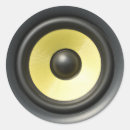Recherche de parleur autocollants Audio