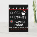 Search for swearing cards Santa