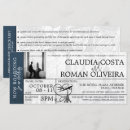 Search for with 4x9 wedding invitations Boarding pass