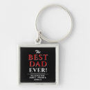 Search for red white black keychains Father