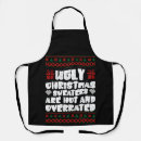 Search for ugly aprons Xmas