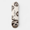 Search for sloth skateboards Illustration