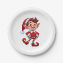 Search for elf christmas plates Party