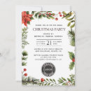 Search for annual corporate party invitations Botanical