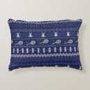 Search for blue christmas pillows Santa