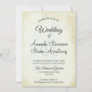 Recherche de parchemin mariage invitations Élégant