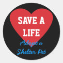 Search for save a pet stickers Shelter